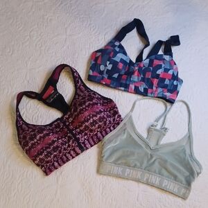 Sport Bra Lot, Under Armour, Brooks, Pink